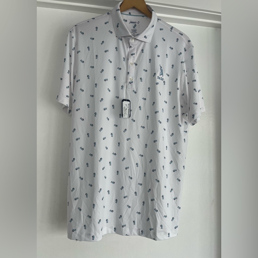 Johnnie-O "The Club" Performance Golf
Polo - NWT. Size Large